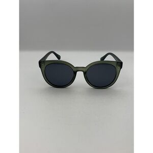 PRIVÉ REVAUX Sunglasses Mystique 1ED Green Round Gray Polarized Womens